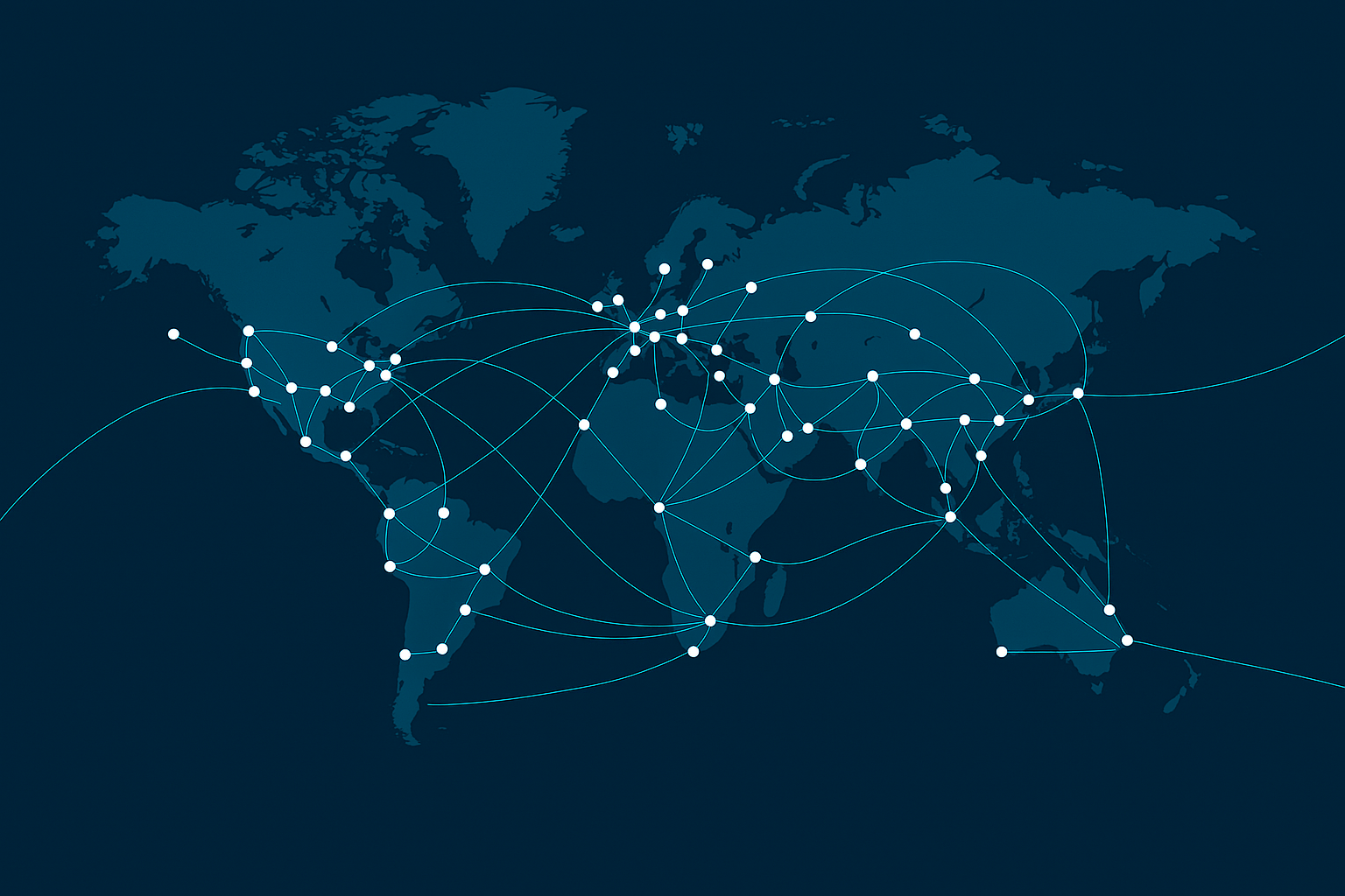 BladeRadius global infrastructure map